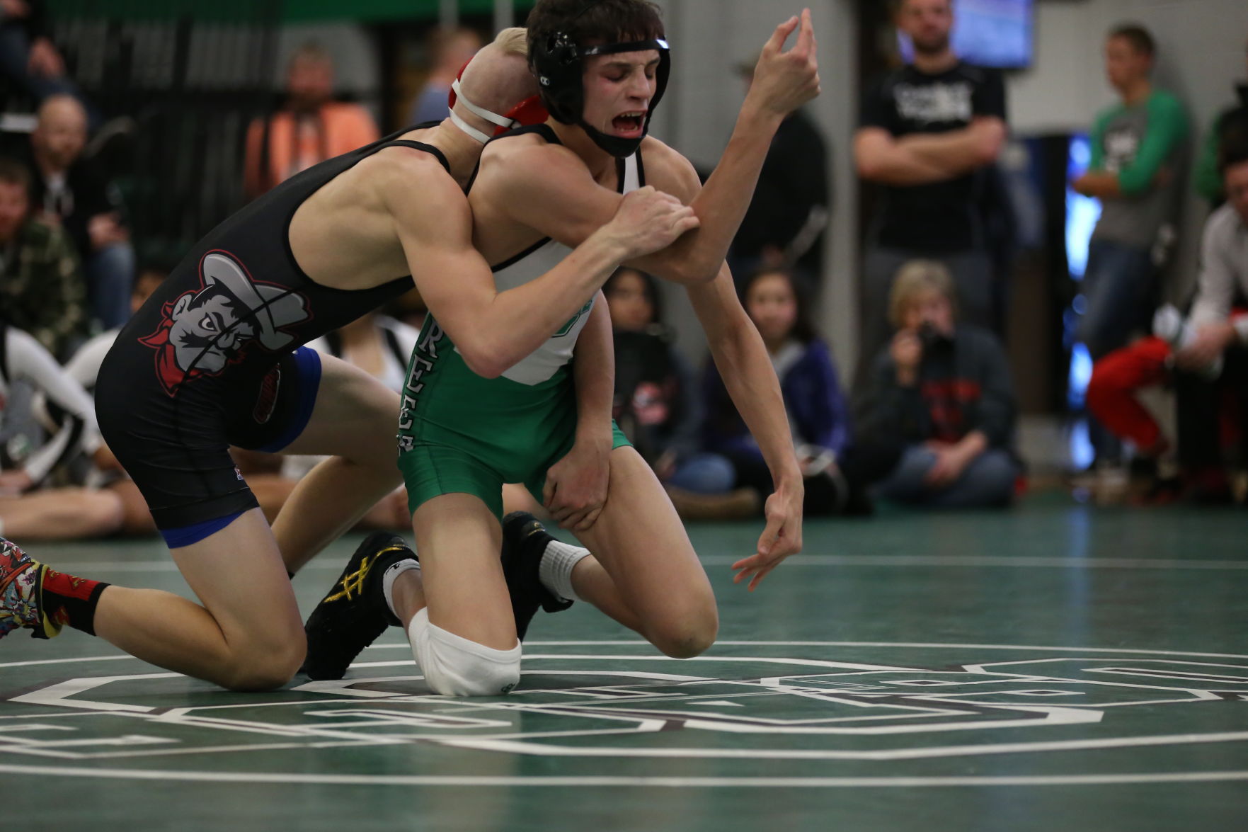 Osage, Forest City, Clarion and New Hampton wrestling, Dec. 22, 2017